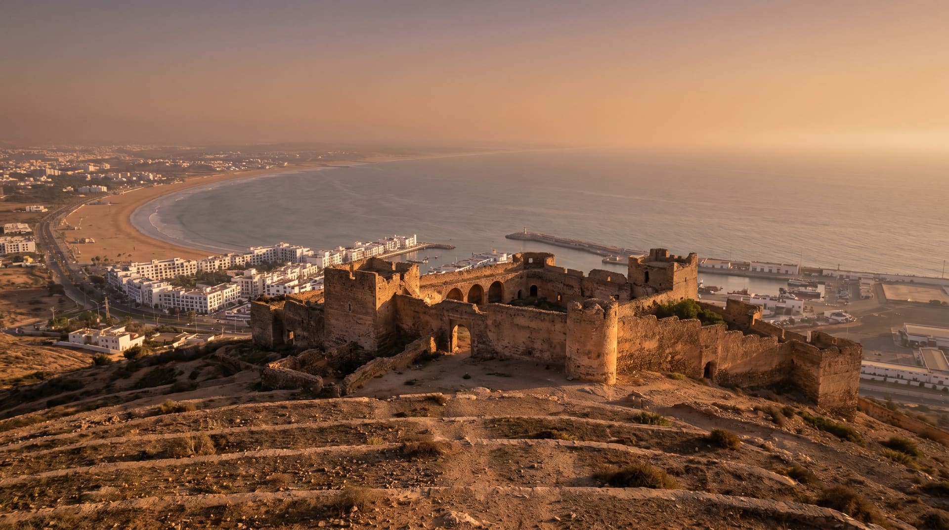 Agadir, Morocco, editorial landmark
