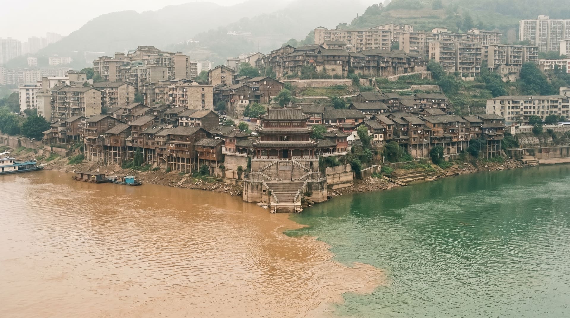 Chongqing, China, editorial landmark