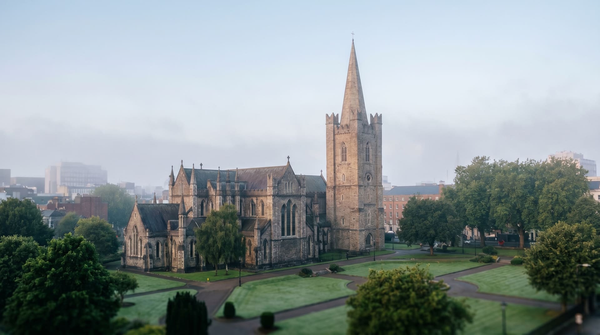 Dublin, Ireland, editorial landmark