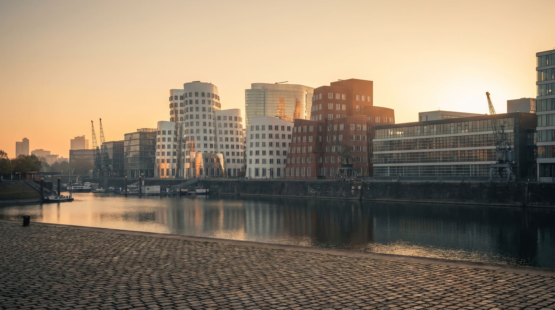 Düsseldorf, Germany, editorial landmark