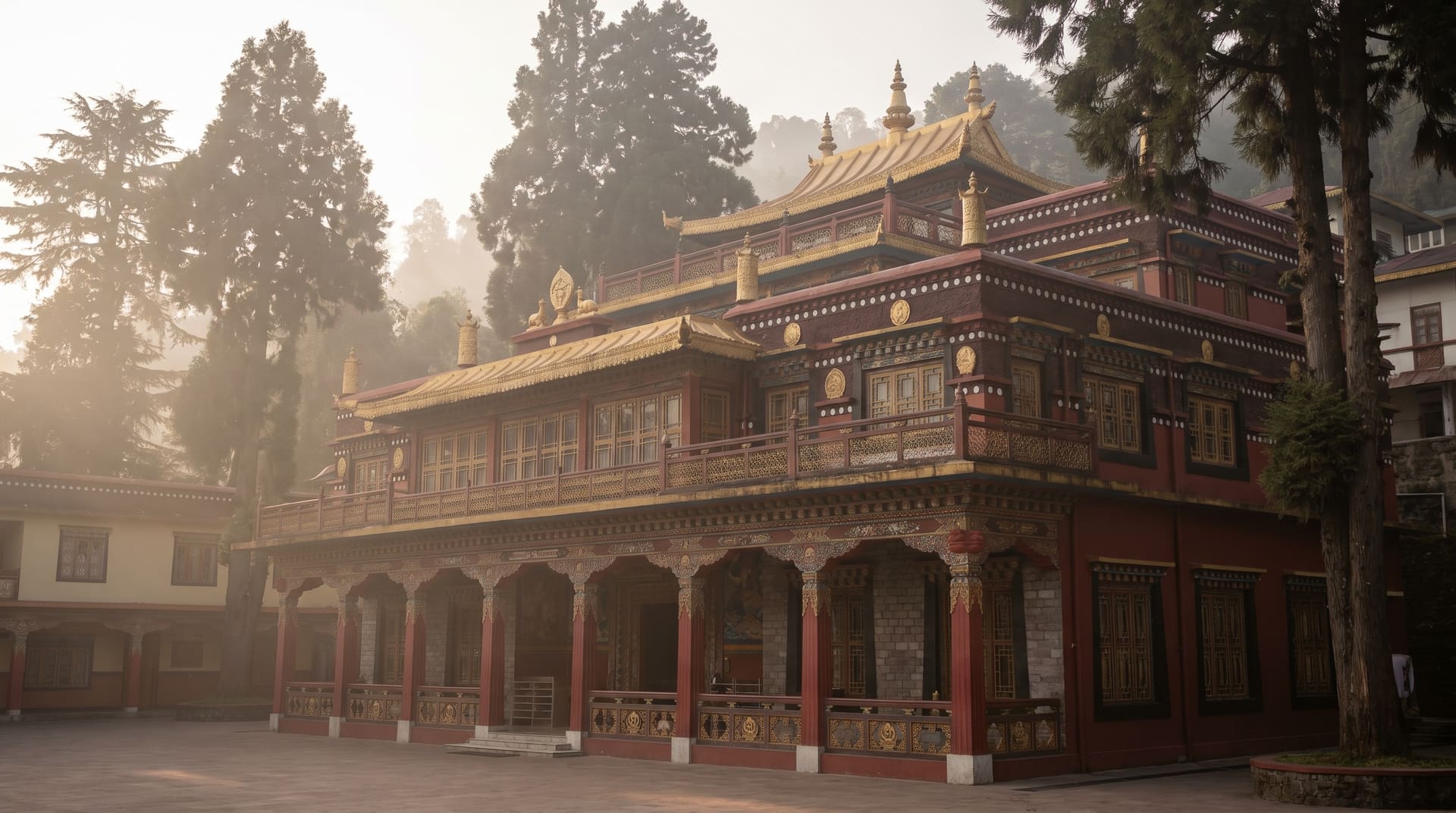 Gangtok, India, editorial landmark