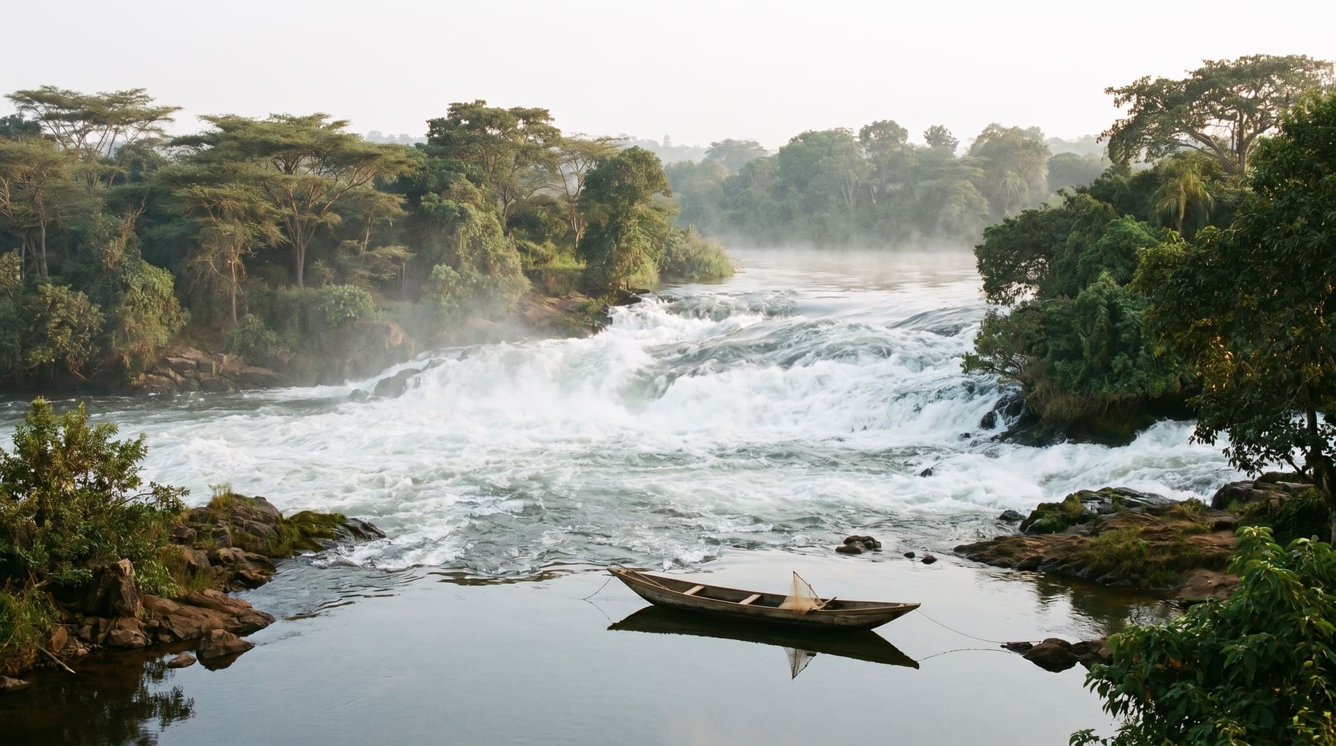 Jinja, Uganda, editorial landmark