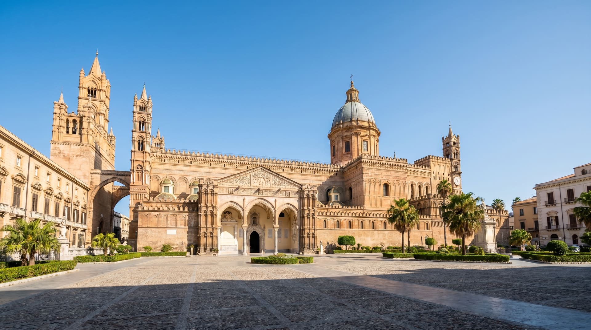 Palermo, Italy, editorial landmark