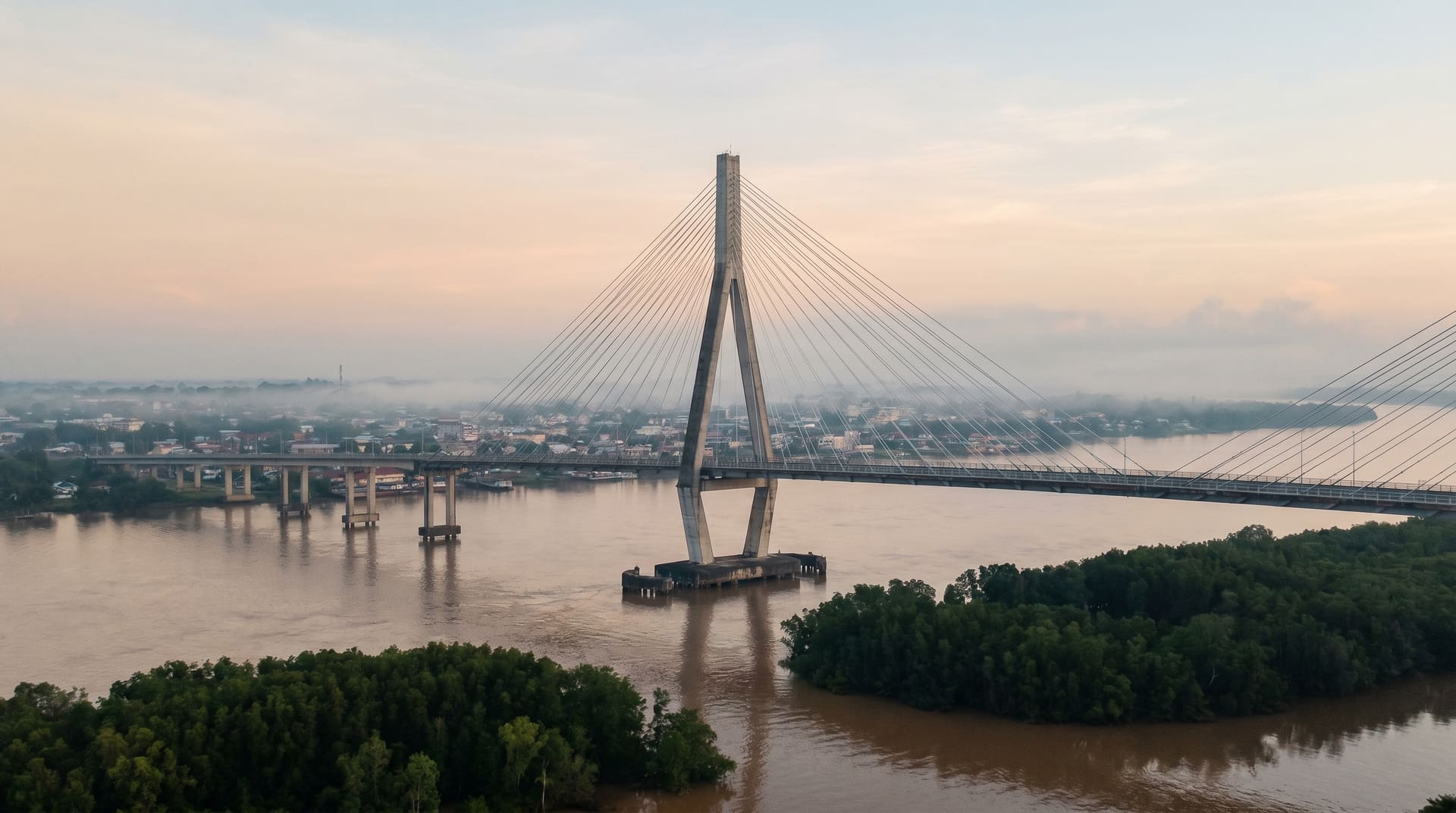 Paramaribo, Suriname, editorial landmark