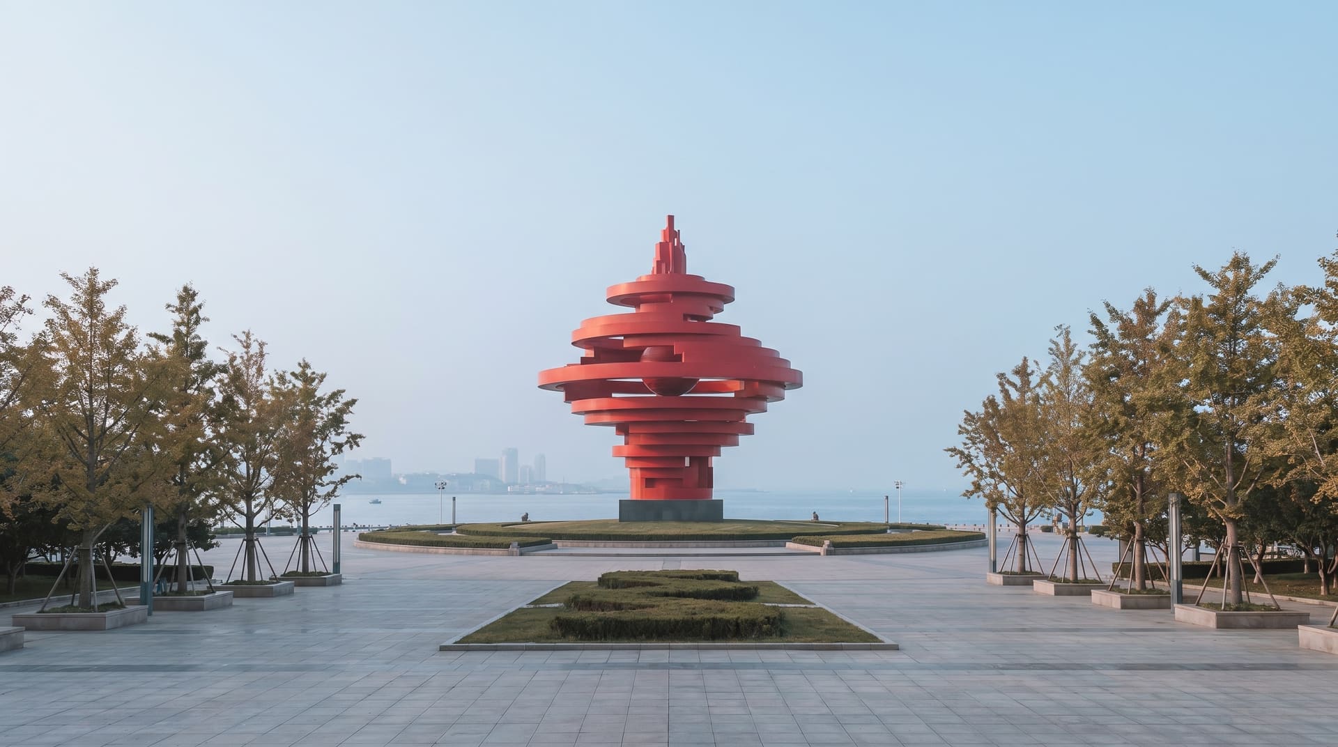 Qingdao, China, editorial landmark