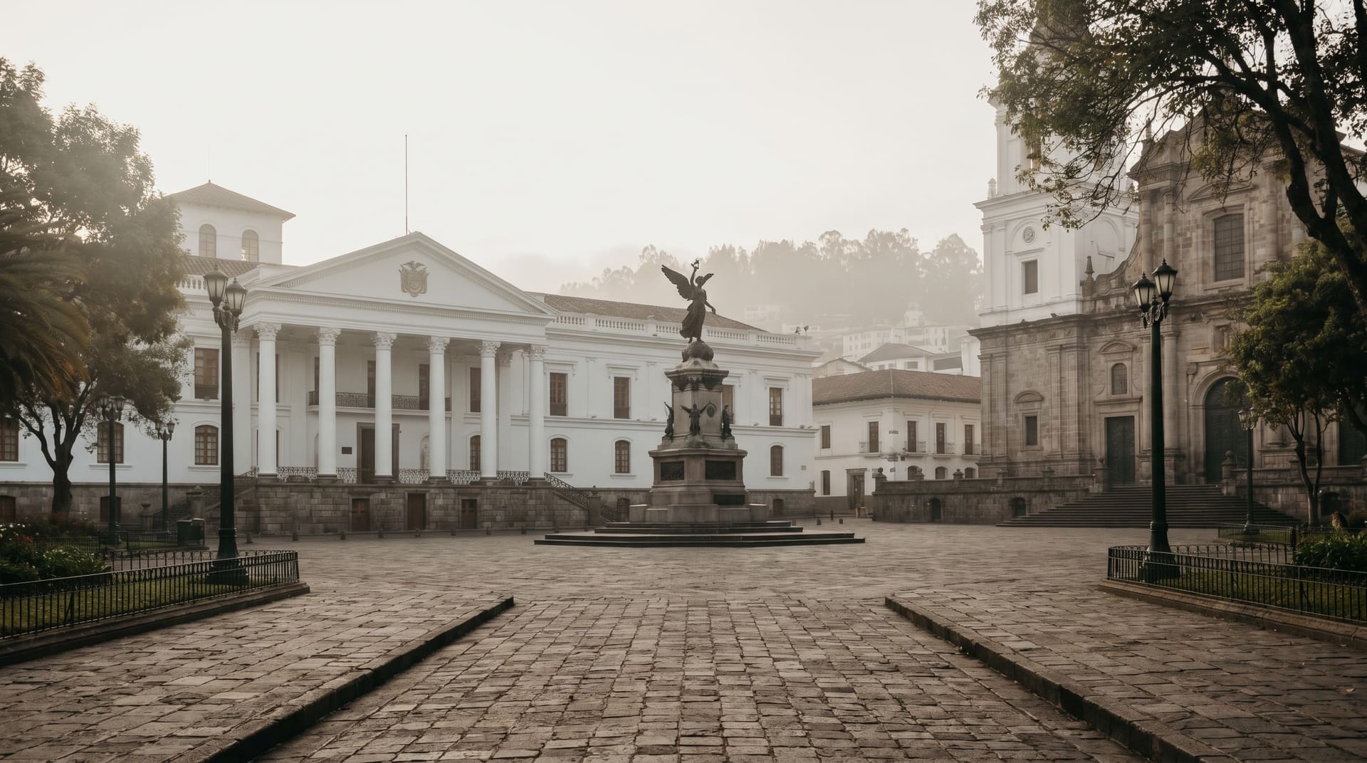 Quito, Ecuador, editorial landmark