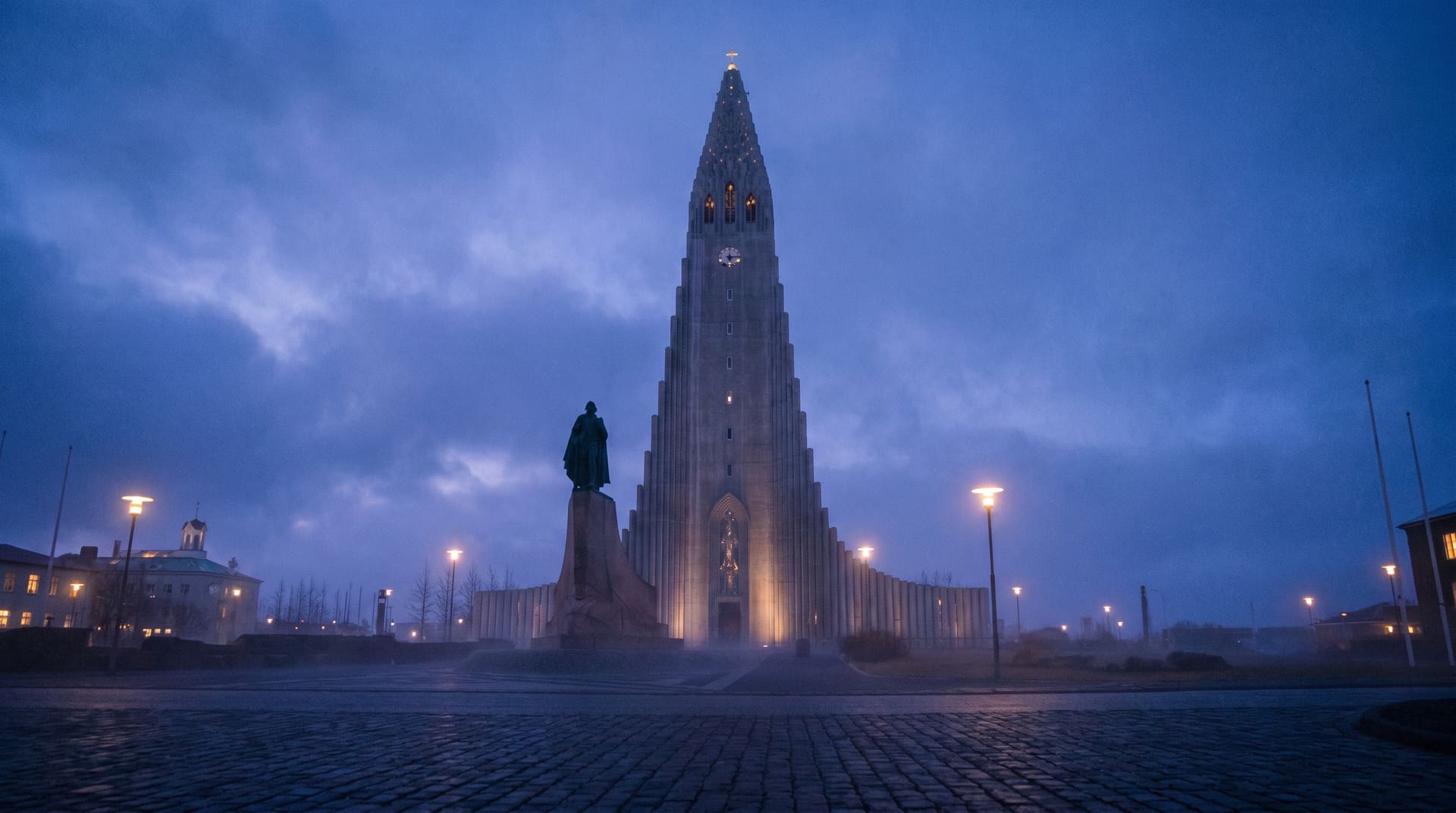 Reykjavík, Iceland, editorial landmark