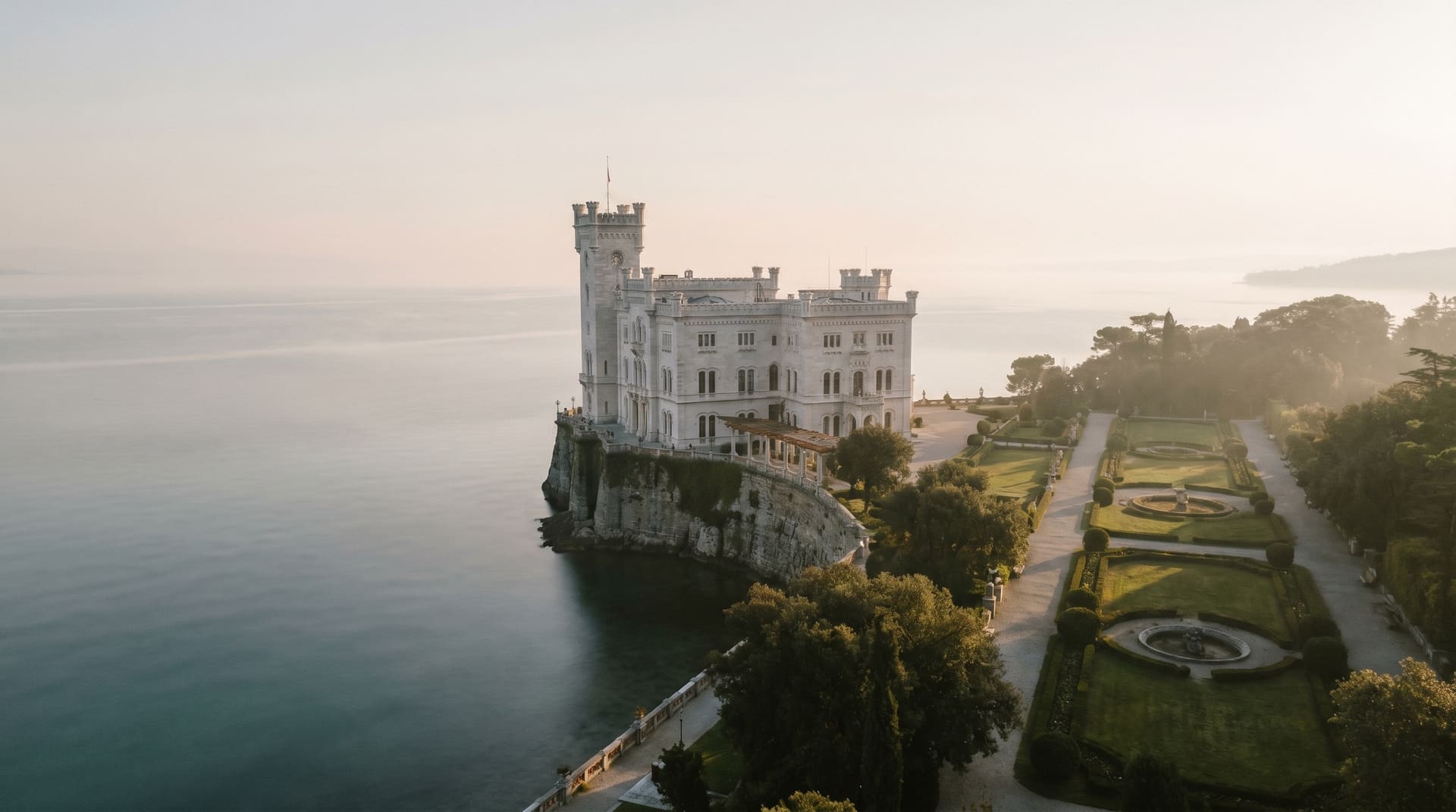 Trieste, Italy, editorial landmark