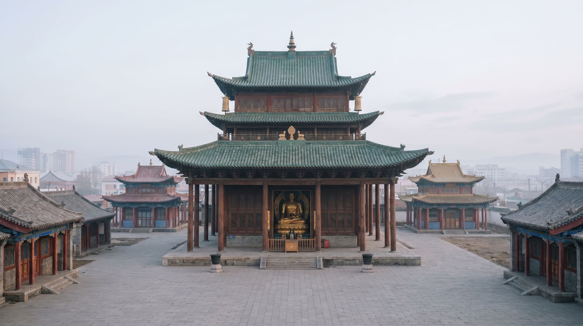 Ulaanbaatar, Mongolia, editorial landmark