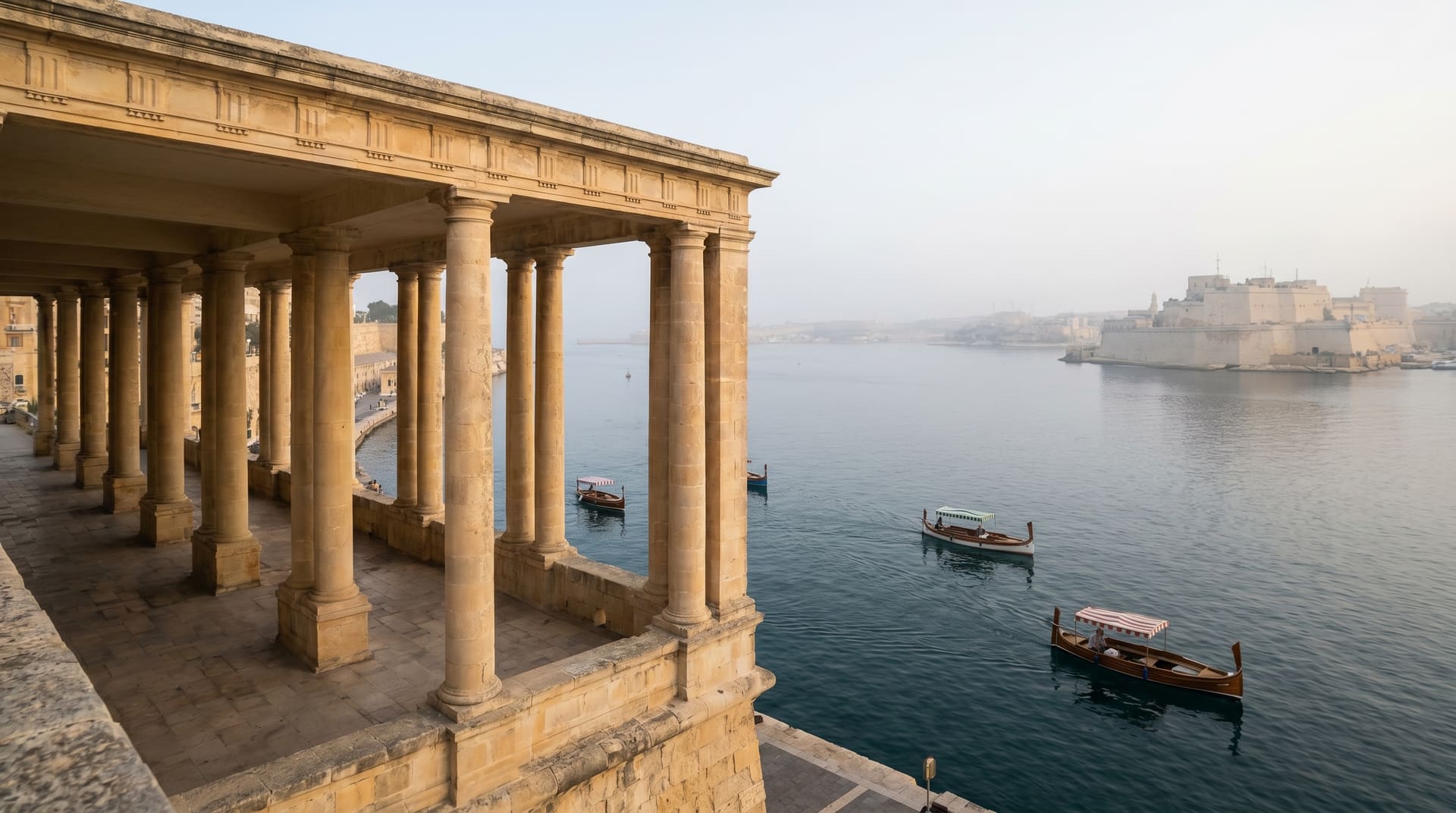 Valletta, Malta, editorial landmark